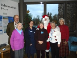 Julia, Carol, Matron, Ann, Maureen and Gerry
